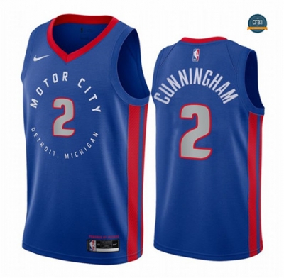 Cfb3 Camiseta Cade Cunningham, Detroit Pistons 2020/21 - City Edition