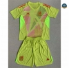 Cfb3 Camiseta futbol Mexico Niño Portero Equipación Verde 2024/2025
