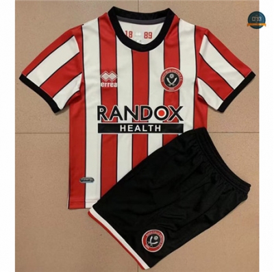 Venta Cfb3 Camiseta Sheffield United Niños 1ª Equipación 2022/2023