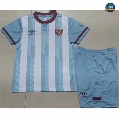 Cfb3 Camiseta West Ham United Niños 2ª Equipación 2021/2022