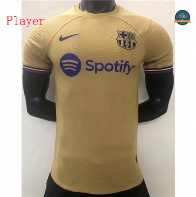 Cfb3 Camiseta Player Version Barcelona Equipación Amarillo 2022/2023