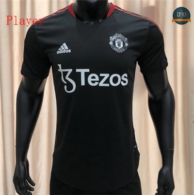 Cfb3 Camiseta Player Version Manchester United Equipación Negro 2022/2023