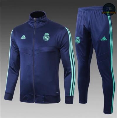 Cfb3 Chaqueta Chandal Niños Real Madrid Azul Oscuro 2019/2020