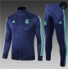 Cfb3 Chaqueta Chandal Niños Real Madrid Azul Oscuro 2019/2020