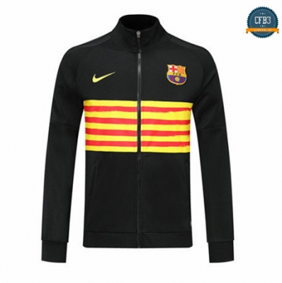 Cfb3 Chaqueta Barcelona Negro/Amarillo 2019/2020