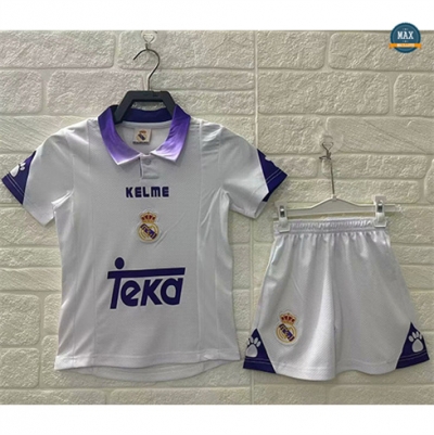 Cfb3 Camiseta futbol Retro 1997-98 Real Madrid Niño Primera Equipación