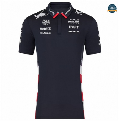 Cfb3 Camiseta Polo Oracle Red Bull Racing 2024 Team USA