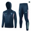 Nuevas Chándal Fútbol Ajax Niño Equipación Sombrero azul real 2024/2025
