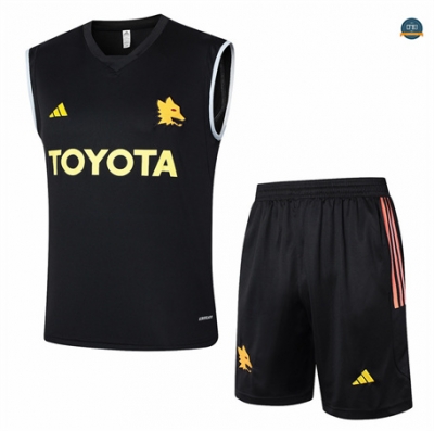Buscar Camiseta entrenamiento sin mangas AS Roma negro 2024/2025