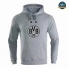Cfb3 Camisetas B055 - Sudadera con Capucha Borussia Dortmund Gris 2019/2020