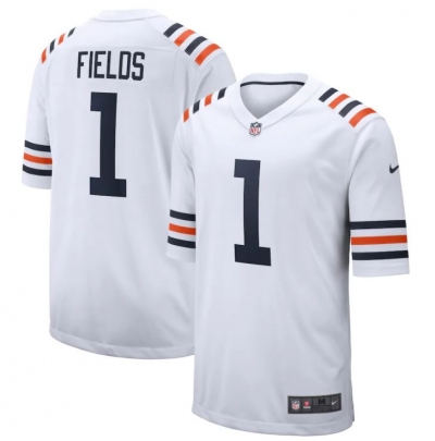 Cfb3 Camisetas Justin Fields, Chicago Bears - White