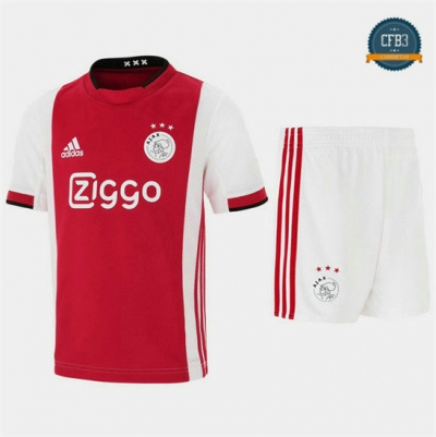 Camiseta Ajax Niños 1ª Equipación Rojo/Blanco 2019/2020