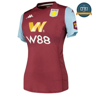 Cfb3 Camisetas Aston Villa Mujers 1ª 2019/2020