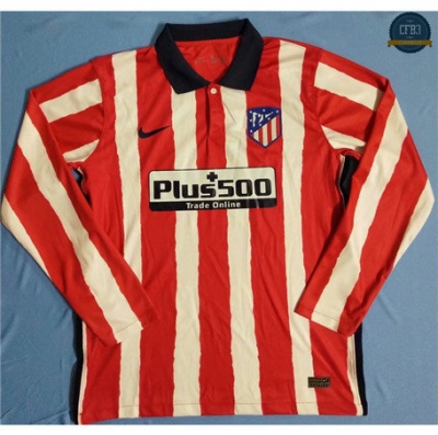 Cfb3 Camisetas Atletico Madrid 1ª Equipación Manga Larga 2020/2021