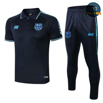 Camiseta FC Barcelona POLO Entrenamiento Azul Oscuro 2019/2020