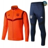 Chaqueta Chándal Bayern Munich Naranja + Pantalones Azul 2019/2020