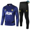 Chándal Manchester United Azul Oscuro 2019/2020 Cuello Redondo