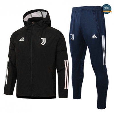 Cfb3 Rompevientos Juventus Equipación Negro 2020/2021