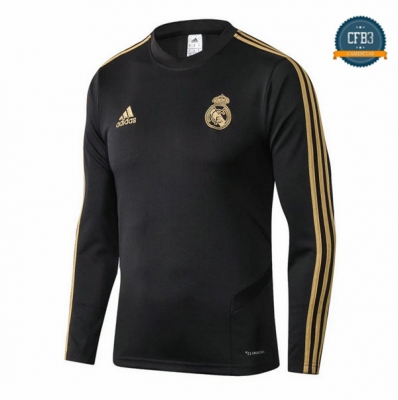 Cfb3 Camisetas Sudadera Training Real Madrid Negro 2019/2020