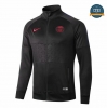 Cfb3 Camisetas Chaqueta Sudadera PSG Negro 2019/2020 Cuello alto