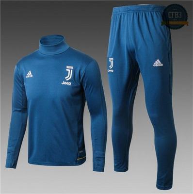 Chándal Juventus Azul Oscuro 2017 Cuello alto