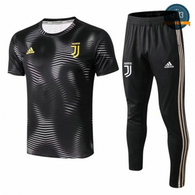 Camiseta Juventus Entrenamiento Negro barré 2019/2020