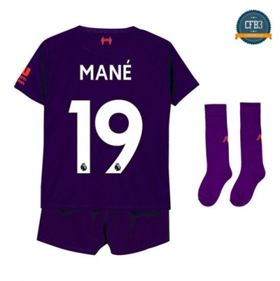 Camiseta Liverpool 2ª Equipación Niños 10 Mané 2018
