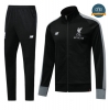 Chaqueta Chándal Liverpool Negro 2018