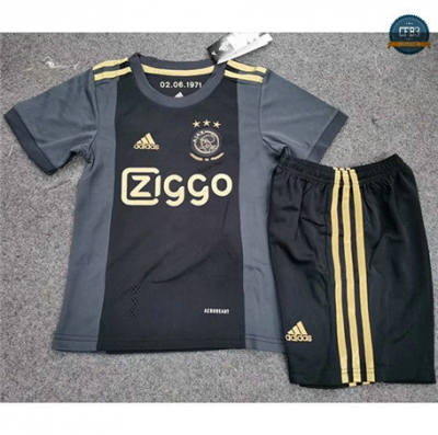 Cfb3 Camisetas Ajax Niños 3ª Equipación Negro 2020/2021