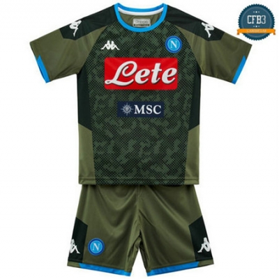 Camiseta Napoli Niños 2ª 2019/20