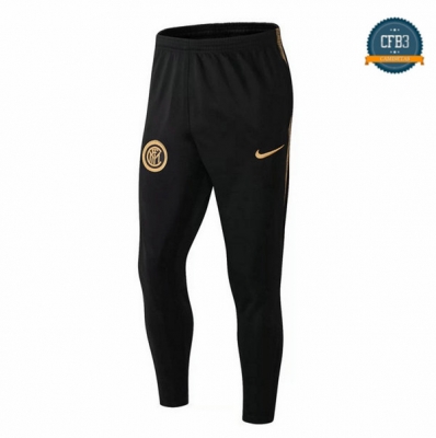 Cfb3 Camisetas Pantalón chándal Inter Milan Negro 2019/2020