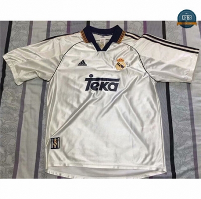 Camiseta 1998-00 Champions League Real Madrid 1ª Equipación