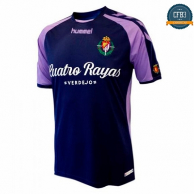 Camiseta Real Valladolid FC 2ª Equipación Púrpura/Azul 2018