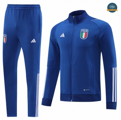 Comprar Cfb3 Camiseta Chaqueta Chándal Italia Equipación Azul 2022/2023