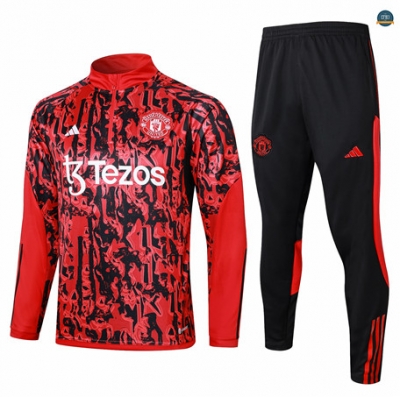 Nuevas Cfb3 Chándal Manchester United Equipación Rojo 2023/2024