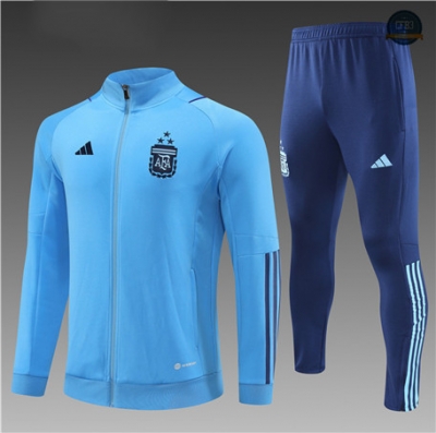 Crear Cfb3 Camiseta Chaqueta Chándal Niño Argentina Equipación Azul 2022/2023
