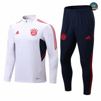 Comprar Cfb3 Camiseta Chándal Niño Bayern Munich Equipación Blanco 2022/2023