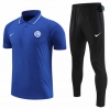 Comprar Cfb3 Camiseta Entrenamiento Inter Milan Polo + Pantalones Equipación Azul 2022/2023