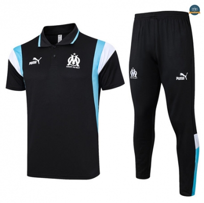 Buscar Cfb3 Camiseta Entrenamiento Marsella + Pantalones Equipación Negro 2023/2024