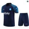Outlet Cfb3 Camiseta Entrenamiento Napoli + Pantalones Cortos Equipación Azul Real 2023/2024