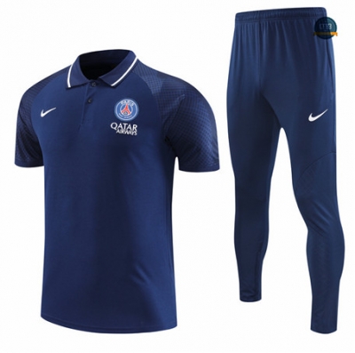 Nuevas Cfb3 Camiseta Entrenamiento Paris Paris Saint Germain + Pantalones Equipación Azul 2022/2023