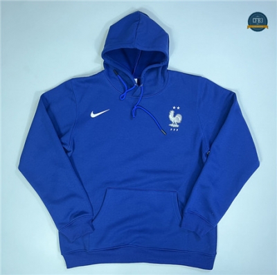 Comprar Cfb3 Camiseta Sudadera con Capucha Francia Equipación Azul 2023/2024