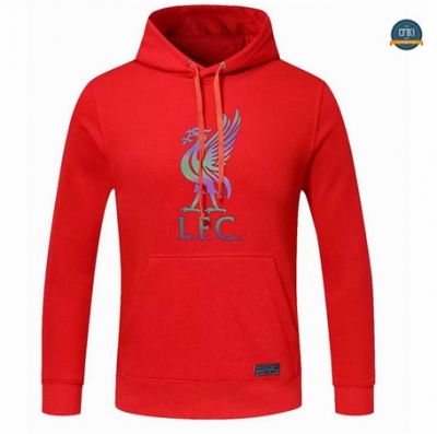 Comprar Cfb3 Camiseta Sudadera con Capucha Liverpool Equipación Rojo 2022/2023