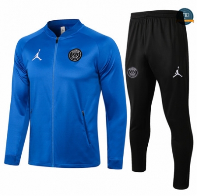 Cfb3 Chaqueta Chandal PSG Jordan Equipación Azul 2021/2022