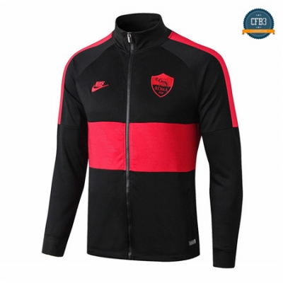 Cfb3 Camisetas D269 Chaqueta Roma Negro/banda Rojo 2019/2020