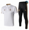 Cfb3 Camisetas D144 Entrenamiento Real Madrid Blanco/Negro POLO 2019/2020