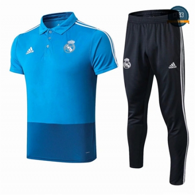 Cfb3 Camisetas D148 Entrenamiento Real Madrid Azul/Negro POLO 2019/2020