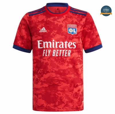 Cfb3 Camiseta Lyon 2ª Equipación Rojo 2021/2022