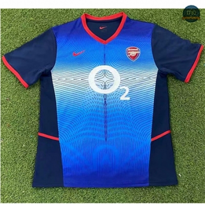 Cfb3 Camisetas Rétro 2002-04 Arsenal 2ª Equipación