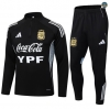 Outlet Chándal Fútbol Argentina Equipación negro/Blanco 2025/2026